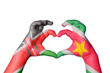 Kenya Surinam Heart, El hareketi kalp yapma, Kırpma Yolu
