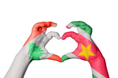 Lübnan Surinam Kalbi, El hareketi kalp yapma, Kırpma Yolu