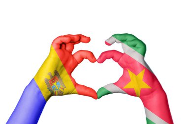 Moldova Surinam Heart, El hareketi kalp yapma, Kırpma Yolu