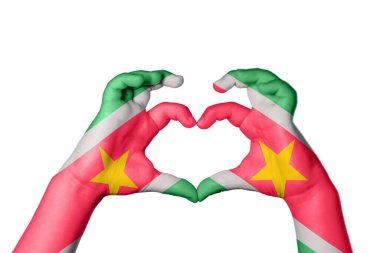 Surinam Heart, El hareketi, kalp yapma, Kırpma Yolu