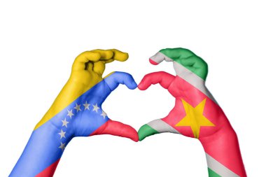 Venezuela Surinam Heart, El hareketi kalp yapmak, Kırpma Yolu