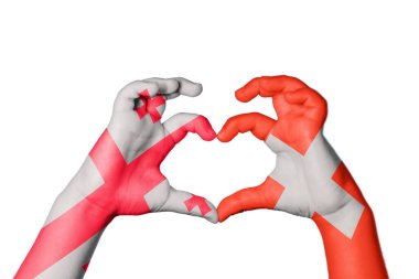 Gürcistan İsviçre Kalbi, El hareketi kalp yapma, Kırpma Yolu