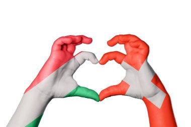 Macaristan İsviçre Kalbi, El hareketi kalp yapma, Kırpma Yolu