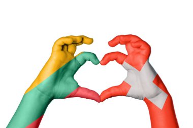 Litvanya İsviçre Kalbi, El hareketi kalp yapma, Kırpma Yolu