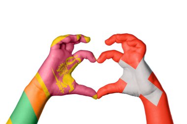 Sri Lanka İsviçre Kalbi, El hareketi kalp yapma, Kırpma Yolu