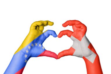 Venezuela İsviçre Kalbi, El hareketi kalp yapma, Kırpma Yolu