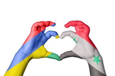 Mauritius Suriye Kalbi, El hareketi kalp yapma, Kırpma Yolu