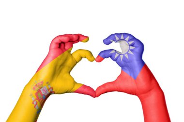 İspanya Tayvan Kalbi, El hareketi kalp yapma, Kırpma Yolu