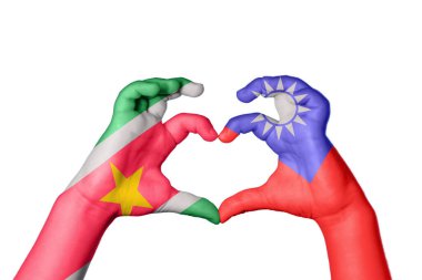 Surinam Taiwan Heart, El hareketi kalp yapma, Kırpma Yolu