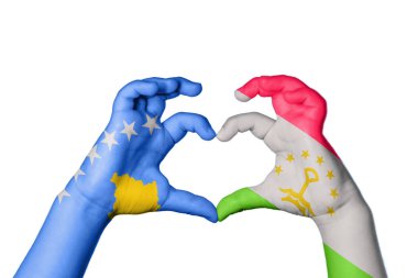 Kosova Tacikistan Kalbi ve El hareketi kalp yaptı, Yol Kesme