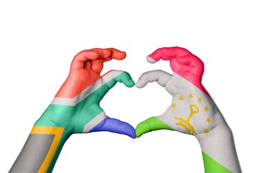 Güney Afrika Tacikistan Kalbi, El hareketi kalp yapma, Kırpma Yolu