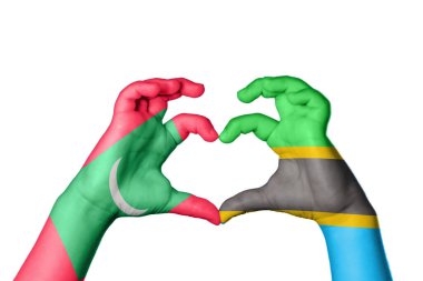 Maldivler Tanzanya Kalbi, El hareketi kalp yapma, Kırpma Yolu