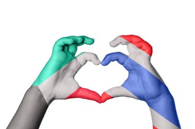 Kuveyt Tayland kalbi, el hareketi kalp yapma, kırpma yolu