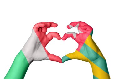 İtalya Togo Heart, El hareketi kalp yapma, Kırpma Yolu