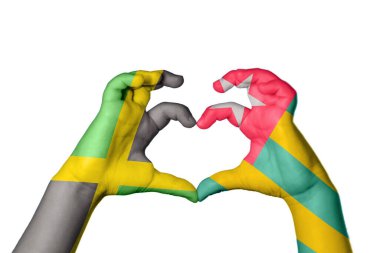 Jamaika Togo Kalbi, El hareketi kalp yapma, Kırpma Yolu