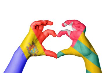 Moldova Togo Kalbi, El hareketi kalp yapma, Kırpma Yolu