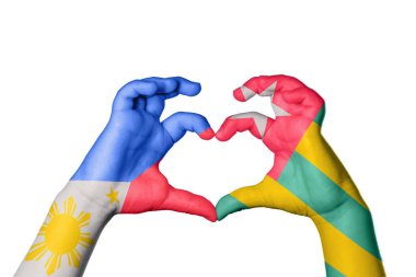 Filipinler Togo Heart, El hareketi kalp yapmak, Kırpma Yolu