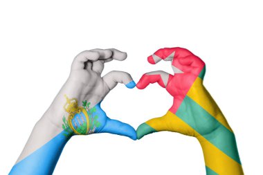 San Marino Togo Kalbi, El hareketi kalp yapma, Kırpma Yolu