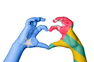 Somali Togo Heart, El hareketi kalp yapma, Kırpma Yolu