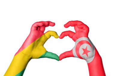 Bolivya Tunus Kalbi, El hareketi kalp yapma, Kırpma Yolu