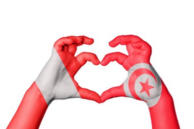 Peru Tunus Kalbi, El hareketi kalp yapma, Kırpma Yolu