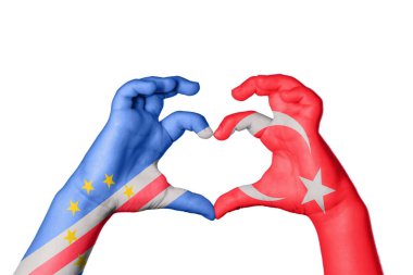 Cape Verde Türkiye Kalbi, El hareketi kalp yapma, Kırpma Yolu