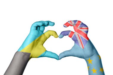 Bahamalar Tuvalu Kalbi, El hareketi kalp yapma, Kırpma Yolu