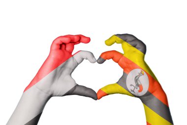 Yemen Uganda Kalbi, El hareketi kalp yapma, Kırpma Yolu