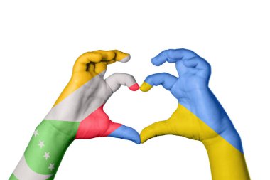 Comoros Ukrayna Kalbi, El hareketi kalp yapma, Kırpma Yolu