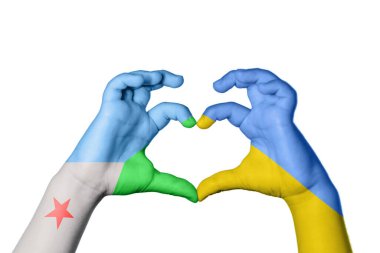 Cibuti Ukrayna Kalbi, El hareketi kalp yapma, Kırpma Yolu