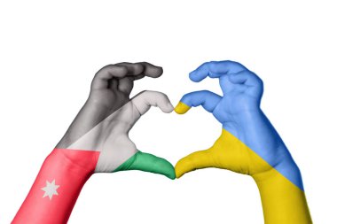 Ürdün Ukrayna Kalbi, El hareketi kalp yapma, Kırpma Yolu