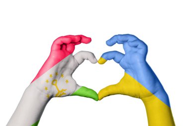 Tacikistan Ukrayna Kalbi, El hareketi kalp yapma, Kırpma Yolu