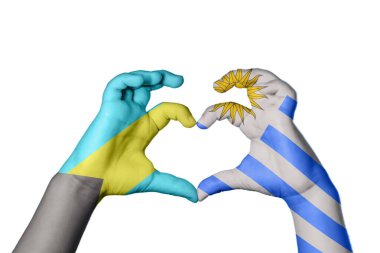 Bahamalar Uruguay Kalbi, El hareketi kalp yapmak, Kırpma Yolu