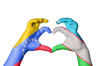 Venezuela Özbekistan Kalbi, El hareketi kalp yapma, Kırpma Yolu