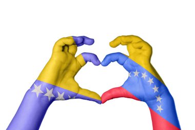 Bosna-Hersek Venezuela Kalbi, El hareketi, kalp yapma, Kırpma Yolu