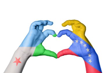 Cibuti Venezuela Kalbi, El hareketi kalp yapma, Kırpma Yolu