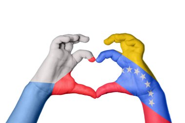 Çek Cumhuriyeti Venezuela Kalbi, El hareketi kalp yapma, Kırpma Yolu