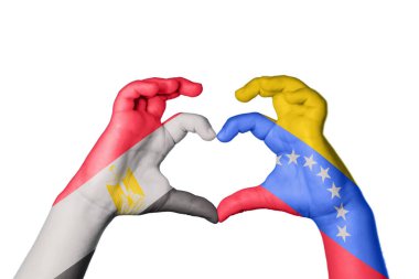 Mısır Venezuela Kalbi, El hareketi kalp yapma, Kırpma Yolu