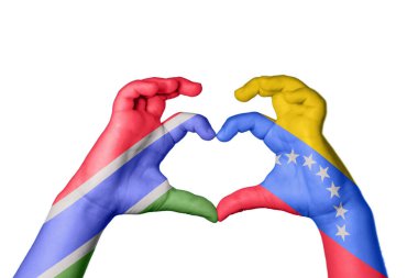 Gambiya Venezuela Kalbi, El hareketi kalp yapma, Kırpma Yolu