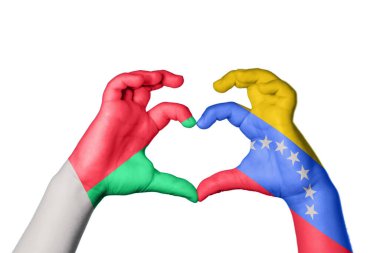 Madagaskar Venezuela Kalbi, El hareketi kalp yapma, Kırpma Yolu