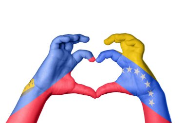 Lihtenştayn Venezuela Kalbi, El hareketi kalp yapma, Kırpma Yolu