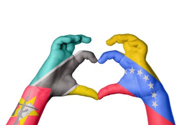 Mozambik Venezuela Kalbi, El hareketi kalp yapma, Kırpma Yolu