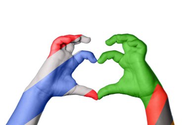 Tayland Zambiya Kalbi, El hareketi kalp yapma, Kırpma Yolu