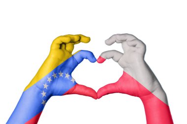 Venezuela Polonya Kalbi, El hareketi kalp yapma, Kırpma Yolu