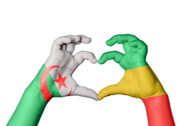 Cezayir Kongo Cumhuriyeti, El hareketi kalp yapma, Kırpma Yolu