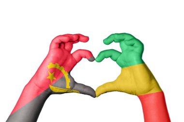 Angola Kongo Kalp Cumhuriyeti, El hareketi kalp yapma, Kırpma Yolu