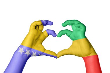 Bosna-Hersek Kongo Kalp Cumhuriyeti, El hareketi kalp yaptı, Kırpma Yolu