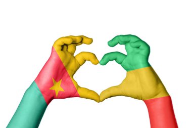 Kamerun Kongo Cumhuriyeti, El hareketi kalp yapma, Kırpma Yolu