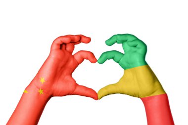 Çin Kongo Cumhuriyeti, El hareketi, kalp yapma, Kırpma Yolu