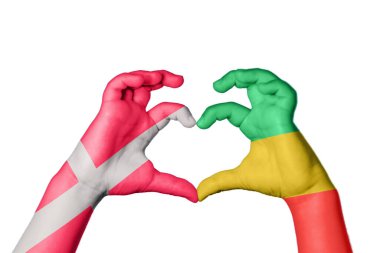 Danimarka Kongo Cumhuriyeti, El hareketi, kalp yapma, Kırpma Yolu